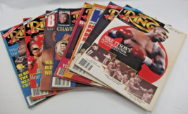 Boxing Magazines 1991-92 Ring VTG Mike Tyson Chavez Bowe Ali Frazier Lot of 8 - £8.87 GBP