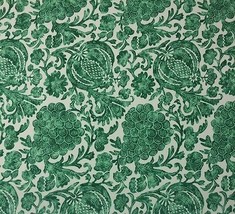 P Kaufmann Batik Cactus Green Outdoor Cushion Furniture Fabric By The Yard 60&quot;W - £8.51 GBP