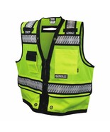DeWalt DSV521 Type R Class 2 Heavy Duty High-Vis Surveyor Vest, Large - $30.29