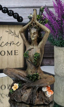 Celtic Greenwoman Tree Woman Gaia Dryad Ent Earth Goddess Yoga Pose Figu... - £19.91 GBP