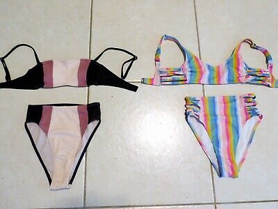 Swimsuit XHILARATION Lot 2 Girls 2 pc.Bikini Size XS Only worn a few times (T) - $35.99