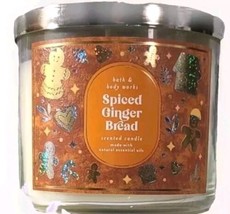 Bath &amp; Body Works Spiced gingerbread 3 Wick Candle  - $25.74