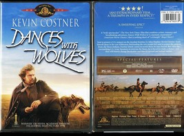 Dances With Wolves Fs Dvd Mary Mcdonnell Kevin Costner Mgm Video New Sealed - £5.64 GBP
