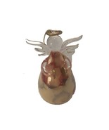 Vintage Russ Berrie Angel of Love Glass Ornaments (1) - $12.87