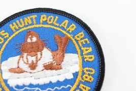Vintage 1980 Walrus Hunt Polar Bear Sunrise Boy Scouts America BSA Camp Patch - £9.37 GBP
