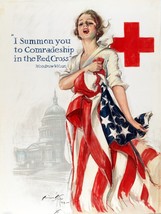 8730.Decoration Poster.Home Room wall art design.Help American Red Cross.Patriot - $15.68+