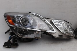 07-11 Lexus GS450h SMOKE HID Xenon AFS Headlight Lamps Set LH&RH POLISHED image 4