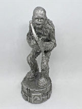 Star Wars Saga Edition Chewbacca Crossbow Silver Replacement Chess Piece 2005 - £7.57 GBP