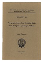 Petrographic Study of the Crystalline Rocks from the Opelika Quadrangle,... - £7.07 GBP