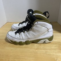 Nike Air Jordan Retro 23 BG &quot;Statue&quot; White Olive Green Size 7Y (302359 109) - $39.44