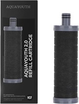 Shower Head Filter Made By Aquayouth With A 2.0 Carbon Refill Cartridge That Is - £27.37 GBP