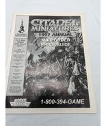 Citadel Miniatures 1997 Annual Mail Order Price Guide - $410.32 MXN