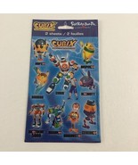 Cubix Robots For Everyone Sticker Sheets Dondon Maxim X Vintage 2001 - $20.24 CAD