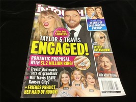 In Touch Magazine January 15, 2024 Taylor &amp; Travis Engaged! Brad &amp; Ines - £7.08 GBP