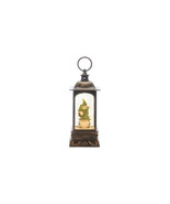 LED Snow Globe Lantern with Gnome Stack 9.75&quot;H - $89.19 CAD