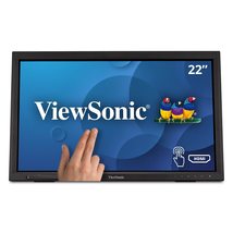 ViewSonic TD2223 22 Inch 1080p 10-Point Multi IR Touch Screen Monitor with Eye C - £299.82 GBP+