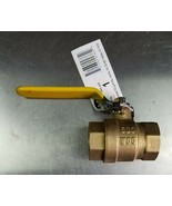 1&quot; BRASS Ball Valve NPT Female Threaded Full Port 600 WOG. New - $14.62