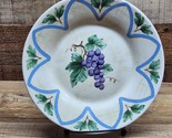 Pfaltzgraff MERLOT Stoneware 8½” Luncheon Plate Replacement Fruit Floral... - $14.82