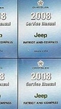 2008 Jeep Patriota &amp; Bussola Servizio Negozio Riparazione Officina Manuale Set - £118.50 GBP
