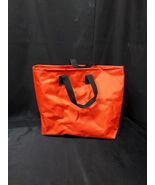 Vintage L L Bean Factory Store Maine NYLON Orange Boat &amp; Tote Bag  - $97.59 CAD
