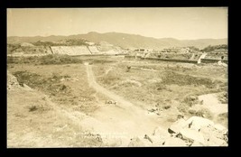 Vintage RPPC Real Photo Osuna Postcard Oaxaca Mexico Temple Ruins Monte Alban - £15.47 GBP