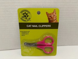 Cat Nail Clippers by Greenbrier Kennel Club  ~ Pet Claw Care - Pink - £2.91 GBP