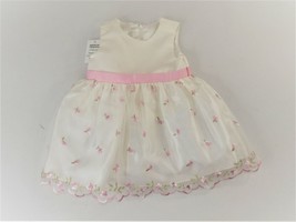American Princess Candlelight Pink Baby Girl Dress Size 12 Months - £17.78 GBP