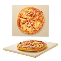 Pizza Stone 13 Inch, Square Baking Stone For Bread, Heavy Duty Ceramic B... - £54.87 GBP