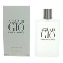 Acqua Di Gio by Giorgio Armani, 6.7 oz Eau De Toilette Spray for Men - $136.75
