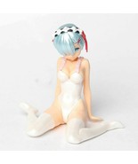 Anime Life in a different world From Zero 4-1/2&quot; Light Blue Hair Sexy Girl - $27.57 CAD