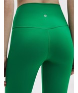 LULULEMON Align High-Rise Crop 23” Raceway Green 0 2 4 6 8 10 12 14 NEW - $149.00