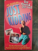 The Best Of Just Kidding: Rude Pranks And Dirty Gags VHS - £3.52 GBP