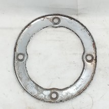 1968-1976 MG MGB OEM Used Chrome Manual Transmission Shifter Bezel Trim ... - £24.88 GBP