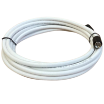 PPC White 6 Series 18 AWG Coaxial Cable for Internet HD TV Satellite Ant... - $14.37