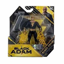 Spin Master Black Adam Movie 4&quot; BLACK ADAM Action Figure! NEW 2022 - £7.78 GBP