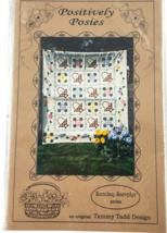 Positively Posies Quilt Pattern Sunday Sampler Series by Tammy Tadd - $17.60 Positively Posies Quilt Pattern Sunday Sampler Series by Tammy Tadd - $17.60