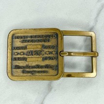 Vintage 1969 1970 Most Improved American Bowling Congress Belt Buckle - £13.19 GBP