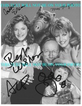 Alf Tv Show Cast Signed Autographed 8x10 Rp Photo By All 3 Melmac - £14.94 GBP