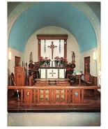 St Patrick&#39;s Church Christmas Falmouth Massachusetts Postcard - £3.52 GBP