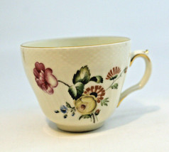 Royal Copenhagen Frijsenborg Coffee Tea Mug Cup Only Flowers Gold Trim Denmark - £23.00 GBP