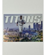 Mookie Betts 2023 Topps Chrome Titans Insert #CT-18 Los Angeles Dodgers - $55.48 MXN