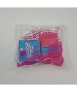 Retired 2018 McDonalds Toy Shopkins Happy Places #2 Pink Bed NIP - £6.20 GBP