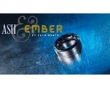 Ash and Ember Silver Beveled Size 8 (2 Rings) by Zach Heath  - Trick - £35.68 GBP