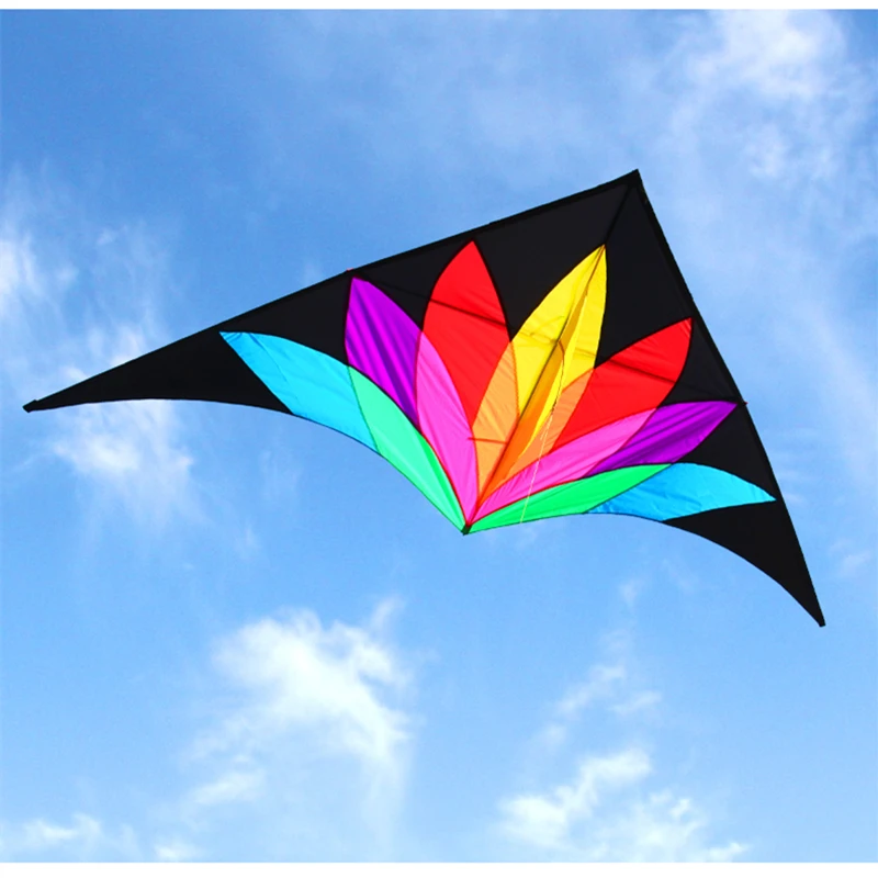 free shipping 2m large delta kite flying toys line kids kites factory delta - £12.64 GBP