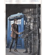 Star Trek The Next Generation TNG Doctor Who Assimilation Original Cover... - £778.75 GBP