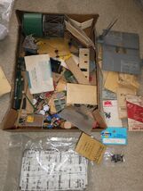 Lot of Vintage HO Scale Car Parts Figures and Some Accessories MORE TLC - $34.65