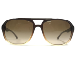 Brooks Brothers Sunglasses BB5007S 6042/13 Brown Fade Aviators with brow... - $74.75