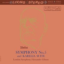 Sibelius: Symphony No. 5 &amp; Karelia Suite [Vinyl] Gibson,Alexander - £58.47 GBP