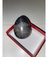 Vintage Picasso Jasper Egg Hand Carved Beautiful Polished Gem Stone Utah... - $62.98