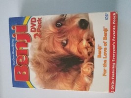 Benji 2-Pack (DVD, 2004, 2-Disc Set, 2-Pack) - £3.89 GBP